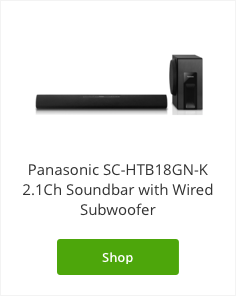 Panasonic SC-HTB18GN-K soundbar