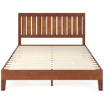Zinus Queen Deluxe Solid Wood Bed Frame Dark Brown AU-PWPBBHE-12Q hero image