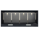 Bertazzoni 86cm Undermount Rangehood with Twin Motor Matte Black BZIRH860-380-2 hero image