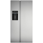 Westinghouse 596L Side By Side Fridge with Plumber Water Dispenser and Ice Maker Silver WSE6670SA hero image