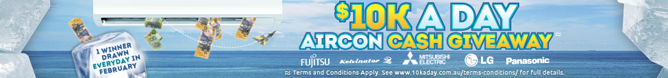 $10K A DAY air con cash giveaway!