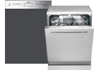 Semi and fully integrated dishwashers