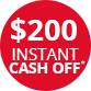 Artusi AUG26 Cash off 200