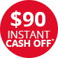 Electrolux SEPT26 Cash off 90