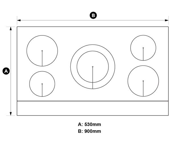 NEW Fisher and Paykel CI905DTB2 Induction Cooktop eBay