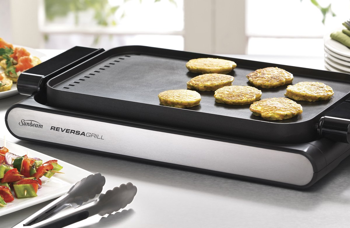 NEW Sunbeam HG3300 ReversaGrill BBQ Grill eBay