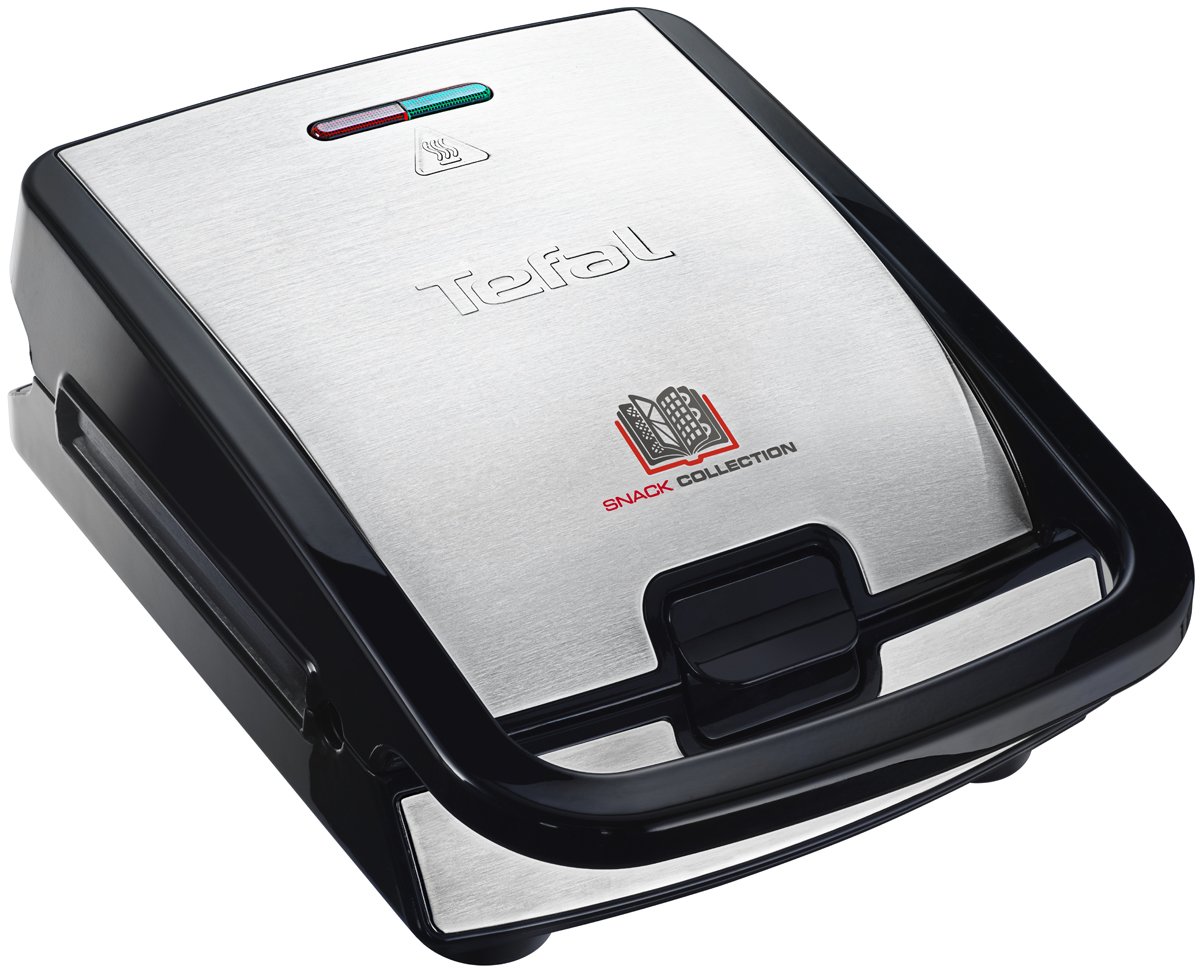 NEW Tefal SW852 Sandwich and Waffle Maker eBay
