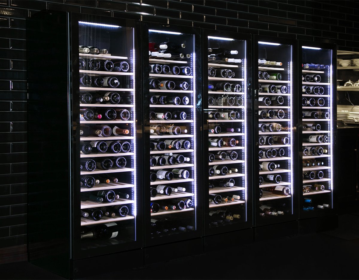 NEW Vintec V190SG2EBKLH 170 Bottles Wine Storage eBay