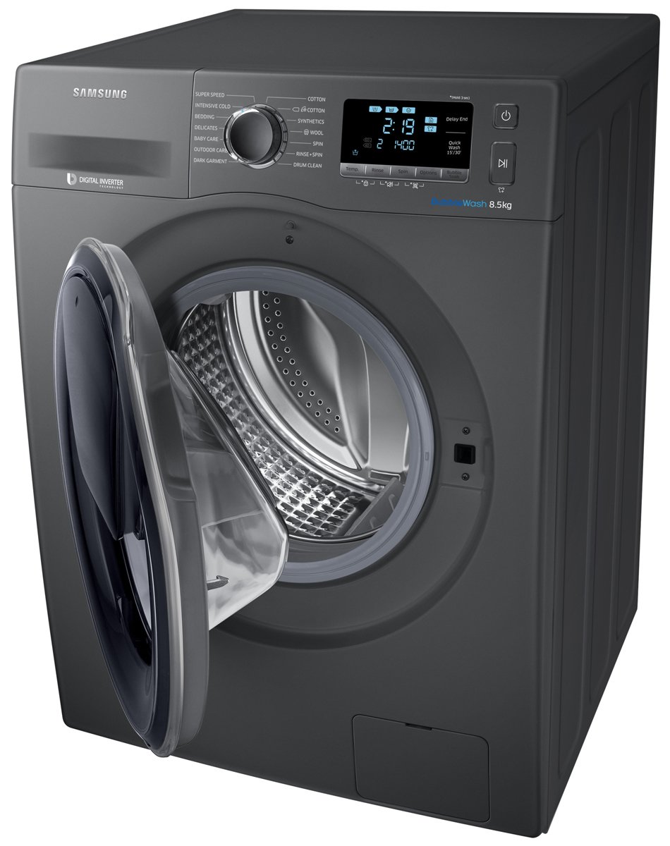 NEW Samsung WW85K6410QX AddWash 8.5kg Front Load Washing Machine eBay