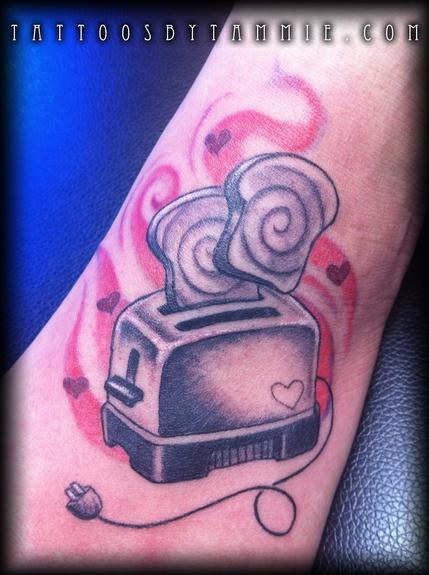cinnamon toaster tattoo.