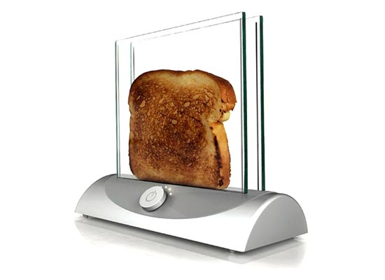 toaster glass sides
