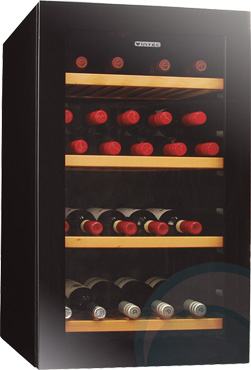 35 Btls Vintec Wine Storage Cabinet V30SGMEBK
