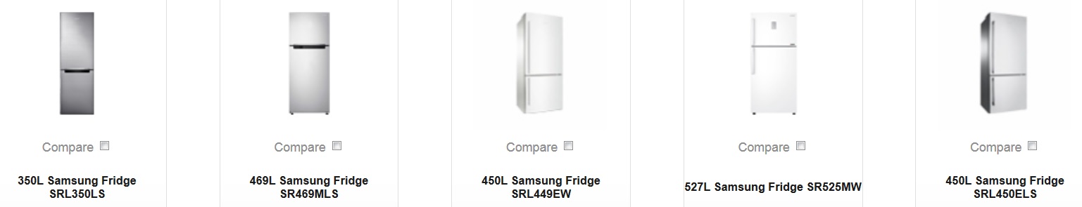 samsung fridge sampler