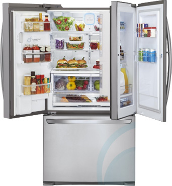 Kelvinator Side By Side Fridge Freezer KSM6100WF Freezer Shelf Bin 