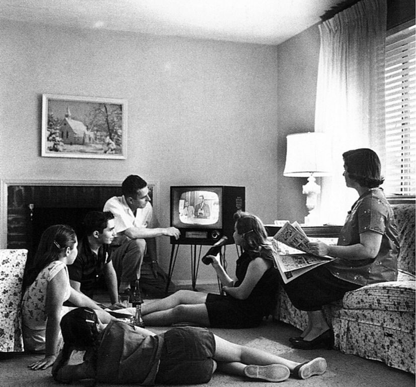 826px-Family_watching_television_1958