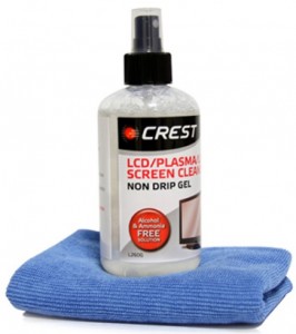 Crest 260ML LED and PLASMA Screen Cleaner with Micro Fibre Cloth L260G