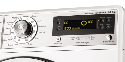washing machine control panels