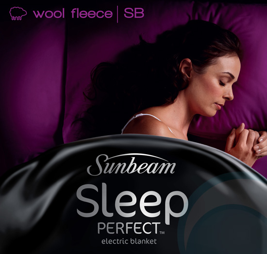 Sunbeam Wool Fleece Single Electric Blanket BL5621