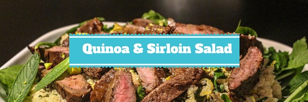 Quinoa & Sirloin Salad