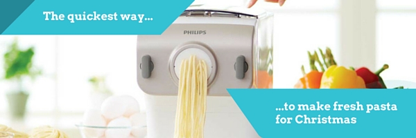 The quickest way to make fresh pasta for Christmas