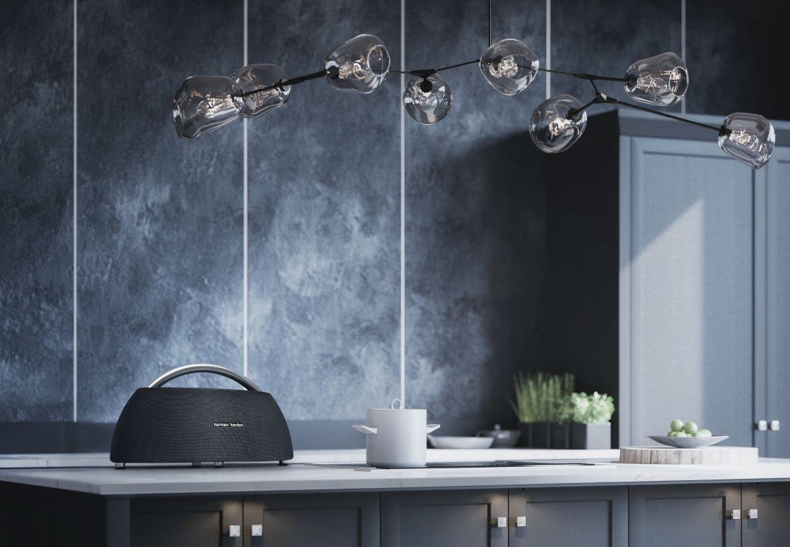 Luxury modern Kitchen Interior design(3d render)