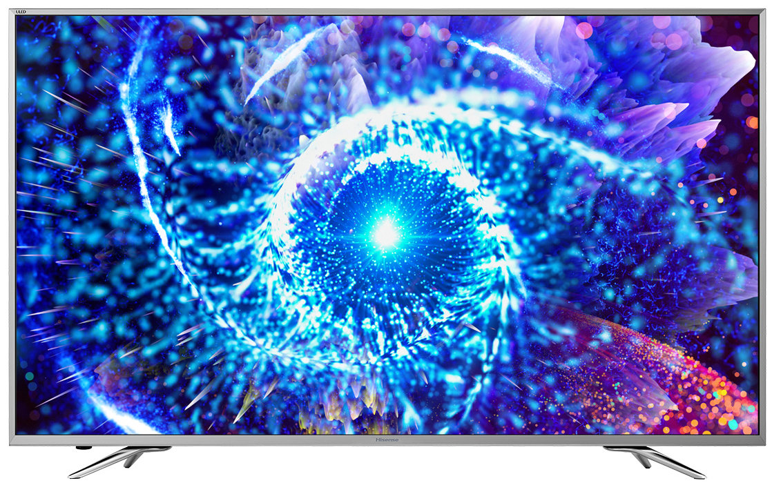 55-дюймовый 139-сантиметровый смарт-телевизор Hisense со светодиодной подсветкой и разрешением 4K Ultra HD