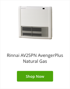 Rinnai natural gas heater