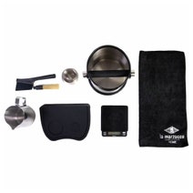 La Marzocco Linea Mini Black Home Package with Black Grinder WA-MPACKB hero image