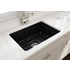 Turner Hastings Cuisine 68 Single Bowl Inset and Undermount Sink Matte Black CU68FS-MB image NaN