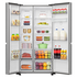 Hisense 649L Side by Side Refrigerator with Non-Plumbed Water Dispenser Stainless Steel HRSBS649SW image NaN