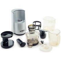 Omega Juicers Vertical Round Low Speed Juicer VSJ843RS hero image