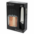 Stanley Rogers Framed Acacia 6 Piece Knife Block Set 41413 image NaN