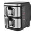 Kitchen Couture 11L Clear View Colour Vertex Dual Draw Air Fryer Stainless Steel 10005862 image NaN