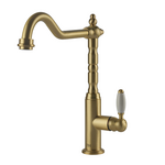 Turner Hastings Providence Single Sink Mixer Brushed Brass PR406SM-BB hero image