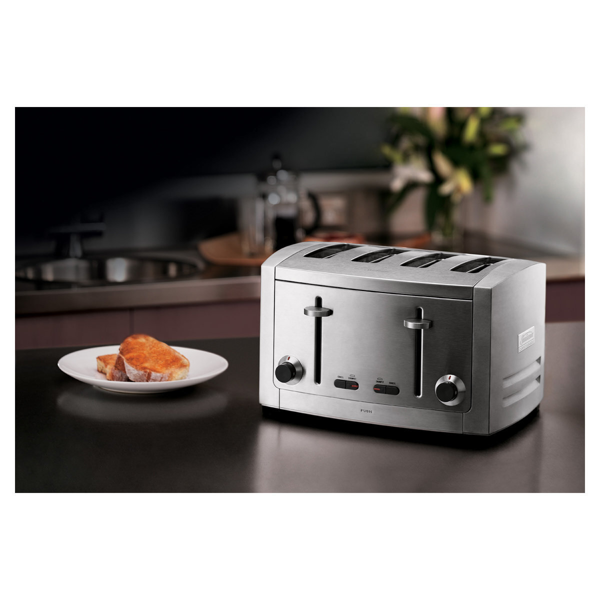 Sunbeam cafe series 4 slice toaster clearance
