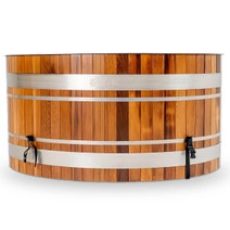 Revel Glacier Premium Solo Cedar Ice Bath with 1HP Chiller Unit R-ICESOLO-V3 hero image