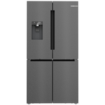 Bosch Series 6 574L French Door Fridge with Plumbed Ice and Water Brushed Black Steel KFD96AXEAA hero image