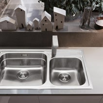 Franke KTX220 Karst 1 and 3/4 Bowl Sink hero image