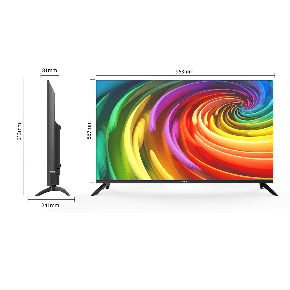 CHiQ 43 Inch LED 4K UHD Google TV U43G7PG | Appliances Online
