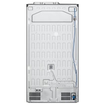 LG 635L Side by Side Fridge with Non-plumbed Ice & Water Dispenser Stainless Steel GS-N600PL hero image