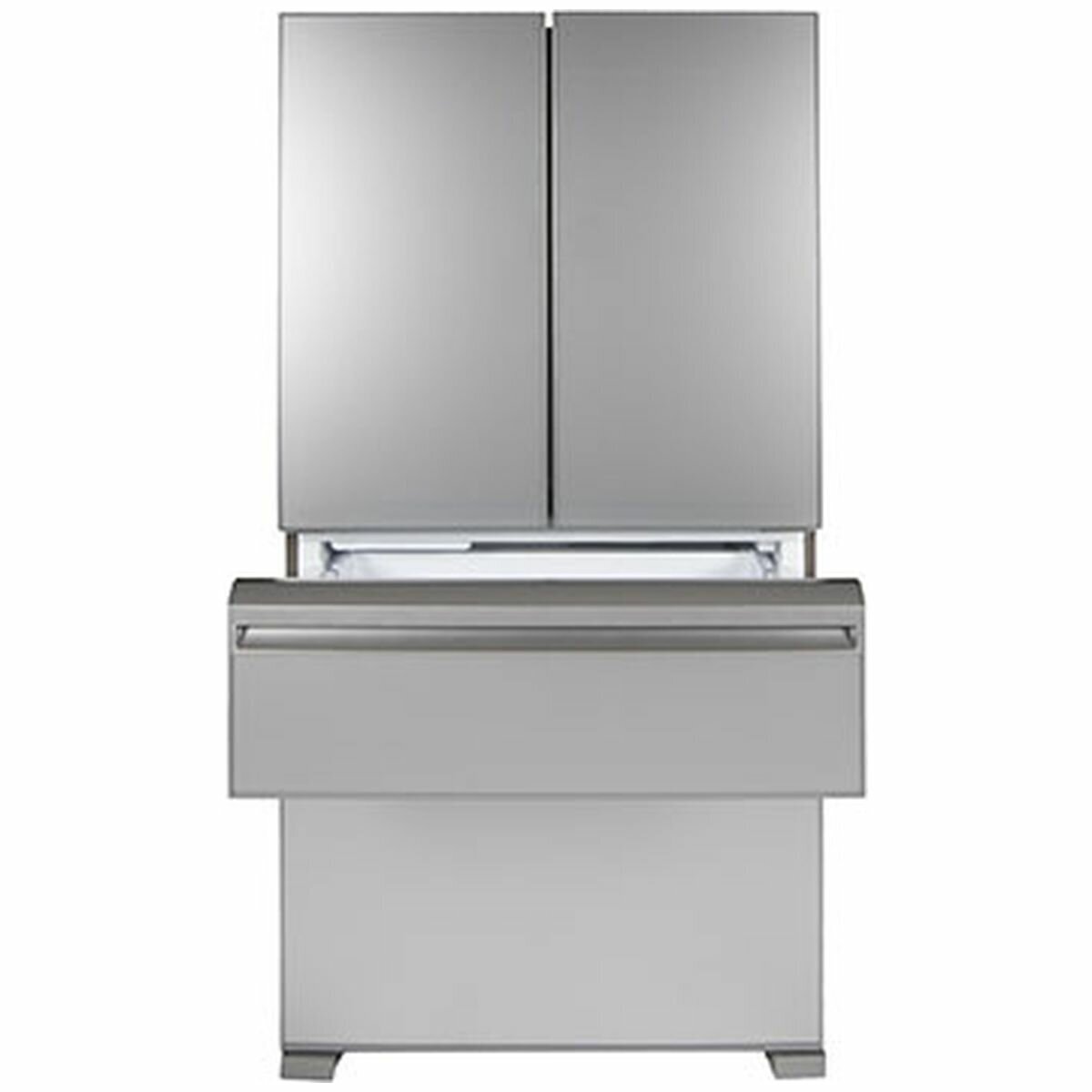 Mitsubishi electric 630l top french door fridge