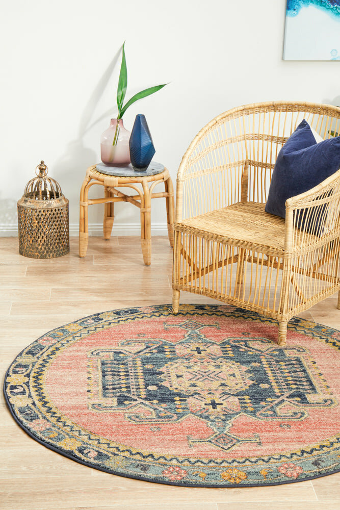 Rug Culture Legacy Large Multi-coloured Rug 240X240CM - LEG-852-EART-240240 hero image