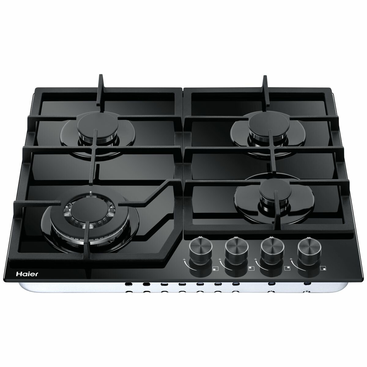 Haier 60cm Natural Gas On Glass Cooktop HCG604WFCG3