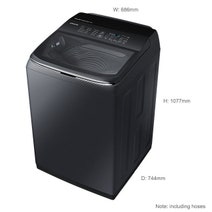 Samsung 13kg Activ DualWash Top Load Washing Machine WA13M8700GV hero image
