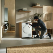 Miele T1 7kg Heat Pump Dryer TCB140WP hero image