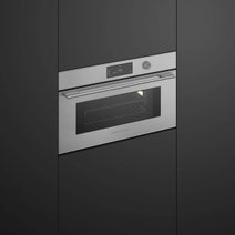 Fisher & Paykel Series 9 76cm Contemporary Compact Combi-Steam Oven Silver OS76NCUDX3 hero image