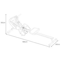 Lifespan Fitness ROWER-442 Magnetic Rowing Machine hero image