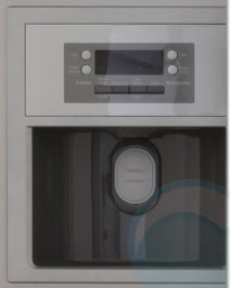 603L Bosch Side By Side Fridge KAN58A40PLAT hero image