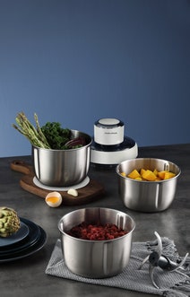Morphy Richards Stainless Steel Chopper White MRCH35WT hero image