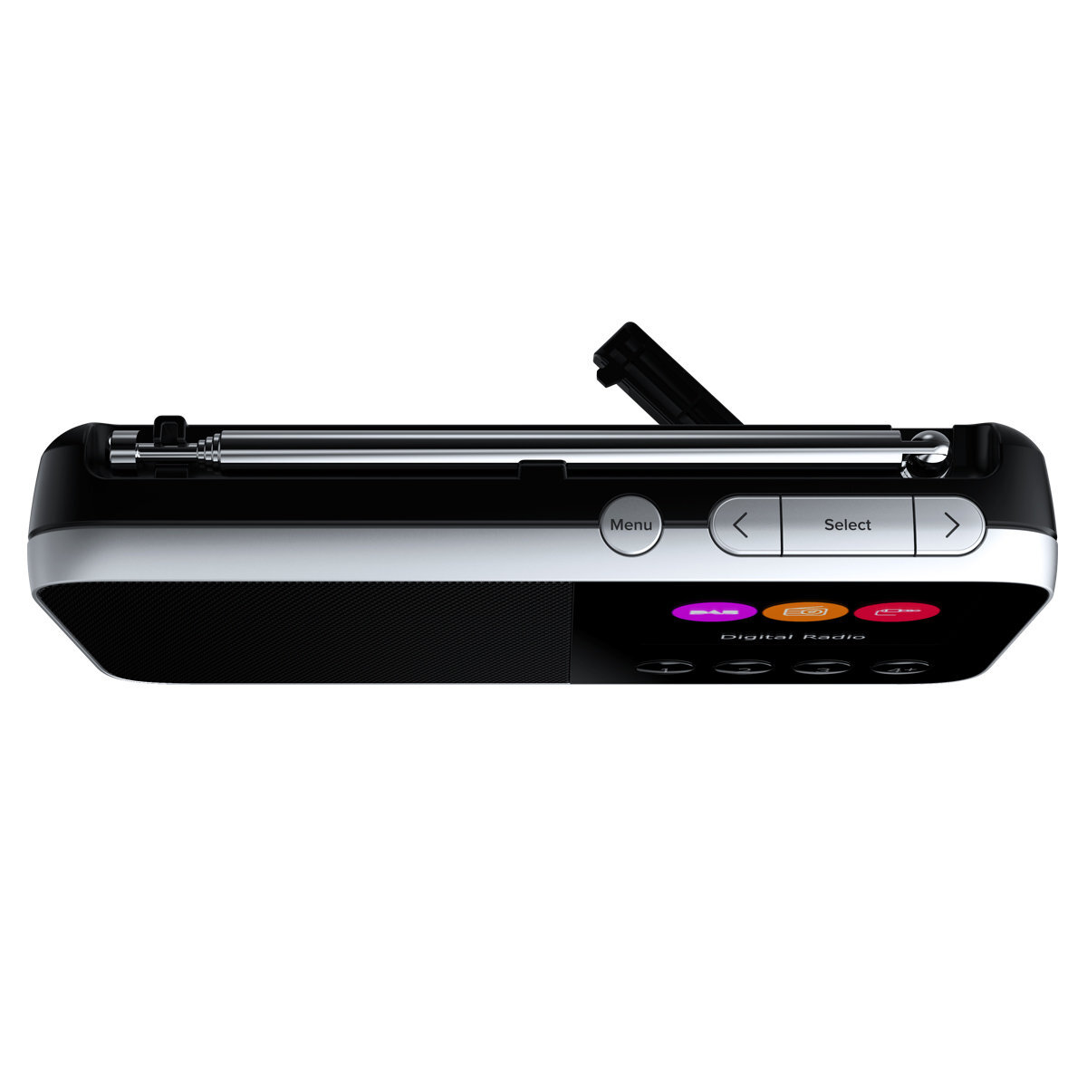 Pure 152224 Move T4 Portable Rechargeable Bluetooth DAB+ and FM Radio Black hero image